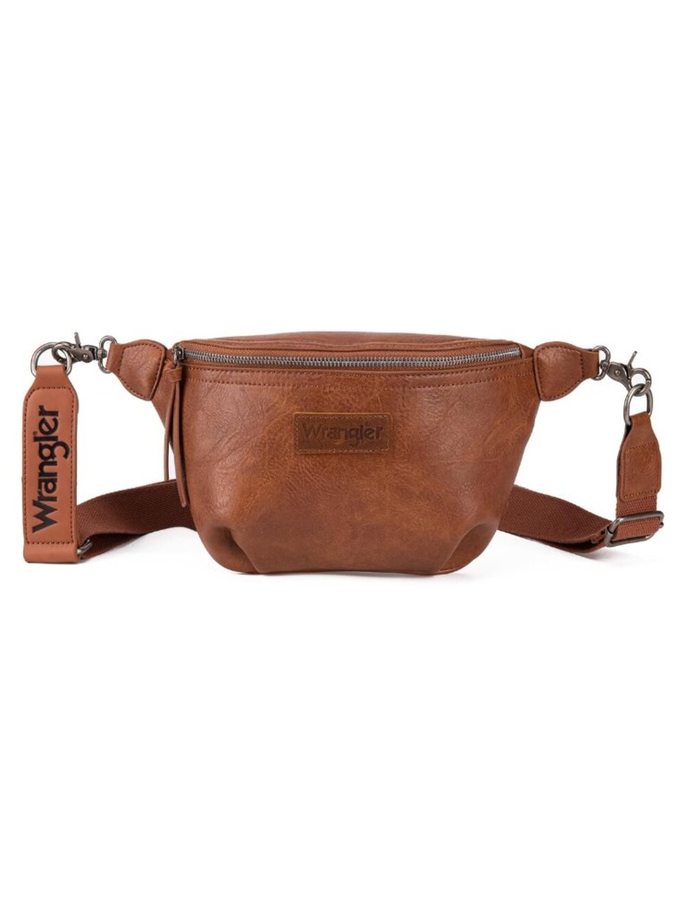 Wrangler Crossbody Bag Faux Leather Travel Belt Bag Sling Purse